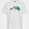 The North Face MOUNTAIN LINE TEE - Print T-shirt - White