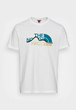 The North Face MOUNTAIN LINE TEE - Print T-shirt - White
