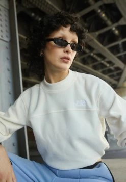 The North Face MOCK NECK - Fleece Jumper - Gardenia White