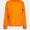 The North Face RUN WIND - Soft Shell Jacket - Cone Orange