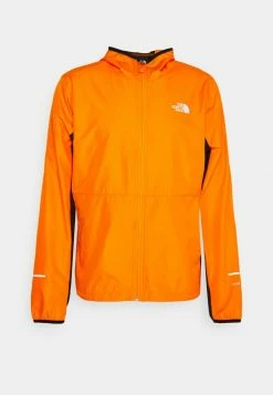 The North Face RUN WIND - Soft Shell Jacket - Cone Orange