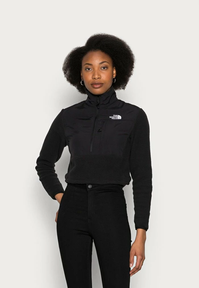 The North Face CROP DENALI - Summer Jacket - Tnf Black