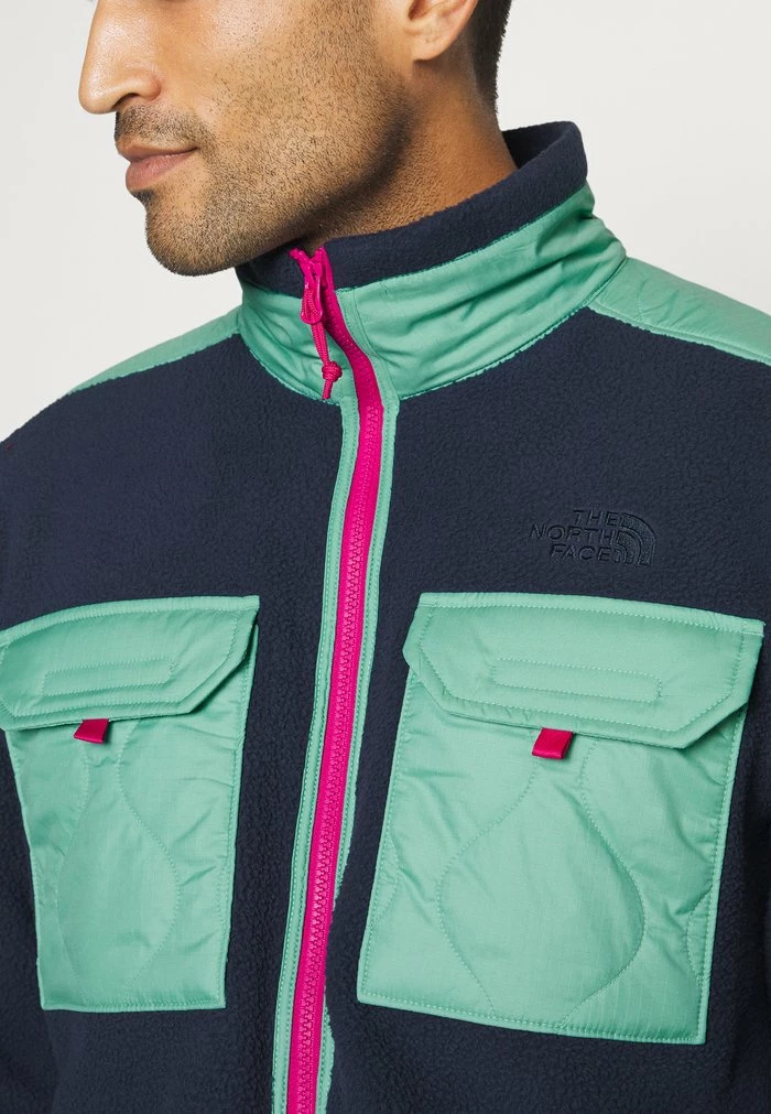 The North Face ROYAL ARCH JACKET - Fleece Jacket - Summit Navy/wasabi/fuschia Pink - Image 5