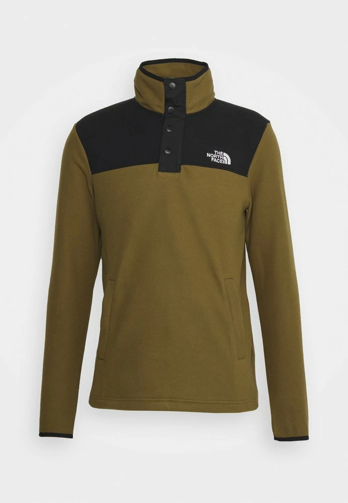 The North Face HOMESAFE SNAP NECK - Fleece Jumper - Military Olive/black - Image 6
