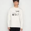 The North Face COORDINATES TEE - Long Sleeved Top - Gardenia White
