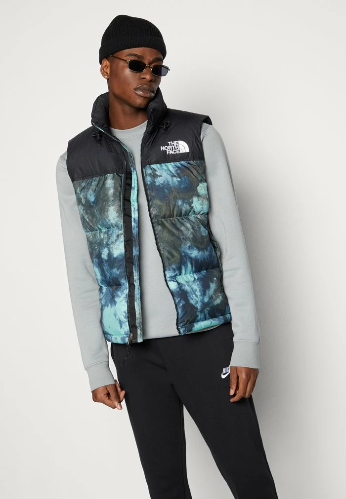 The North Face PRINTED RETRO NUPTSE VEST UNISEX - Waistcoat - Wasabi Ice - Image 5