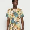 The North Face PRINTED SIMPLE DOME TEE - Print T-shirt - Multi Coloured