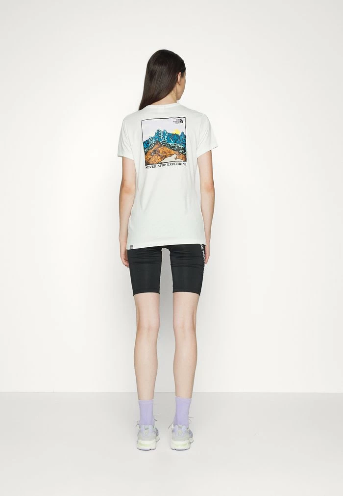 The North Face GRAPHIC TEE - Print T-shirt - Gardenia White - Image 4