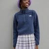 The North Face CROP - Fleece Jumper - Summit Navy