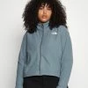 The North Face PLUS GLACIER CROP - Fleece Jacket - Goblin Blue