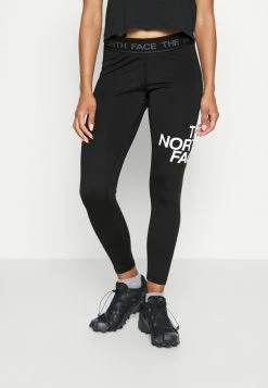 The North Face FLEX MID RISE - Leggings - Black/white