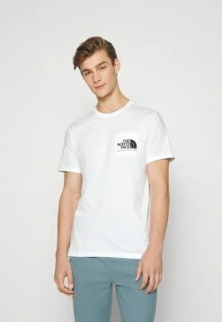 The North Face BERKELEY CALIFORNIA POCKET TEE IN SCRAP MAT - Print T-shirt - White