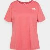 The North Face PLUS SIMPLE DOME TEE - Basic T-shirt - Slate Rose