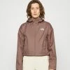 The North Face CROPPED QUEST JACKET - Hardshell Jacket - Deep Taupe