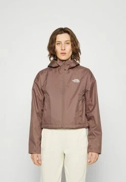 The North Face CROPPED QUEST JACKET - Hardshell Jacket - Deep Taupe