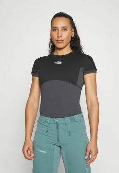 The North Face CIRCULAR TEE - Print T-shirt - Asphalt Grey/black