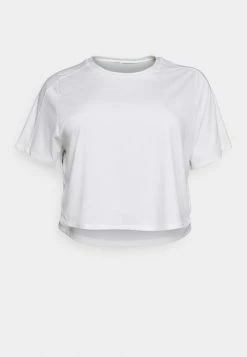 The North Face PLUS DAWNDREAM RELAXED - Sports T-shirt - Gardenia White Heather