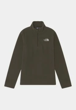 The North Face TEEN GLACIER ZIP UNISEX - Fleece Jumper - New Taupe Green