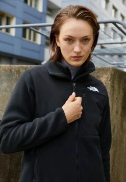 The North Face CROP - Fleece Jumper - Black