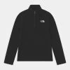 The North Face TEEN GLACIER ZIP UNISEX - Fleece Jumper - Tnf Black