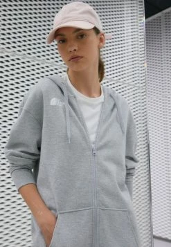 The North Face OPEN GATE FULL ZIP HOODIE - Zip-up Sweatshirt - Light Grey Heather