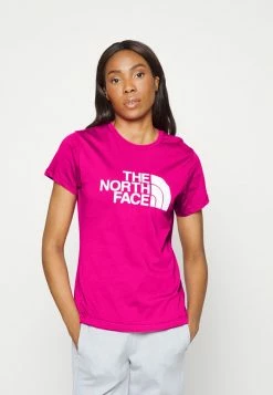 The North Face EASY TEE - Print T-shirt - Fuschia Pink