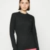 The North Face EASY CREW NECK - Long Sleeved Top - Black