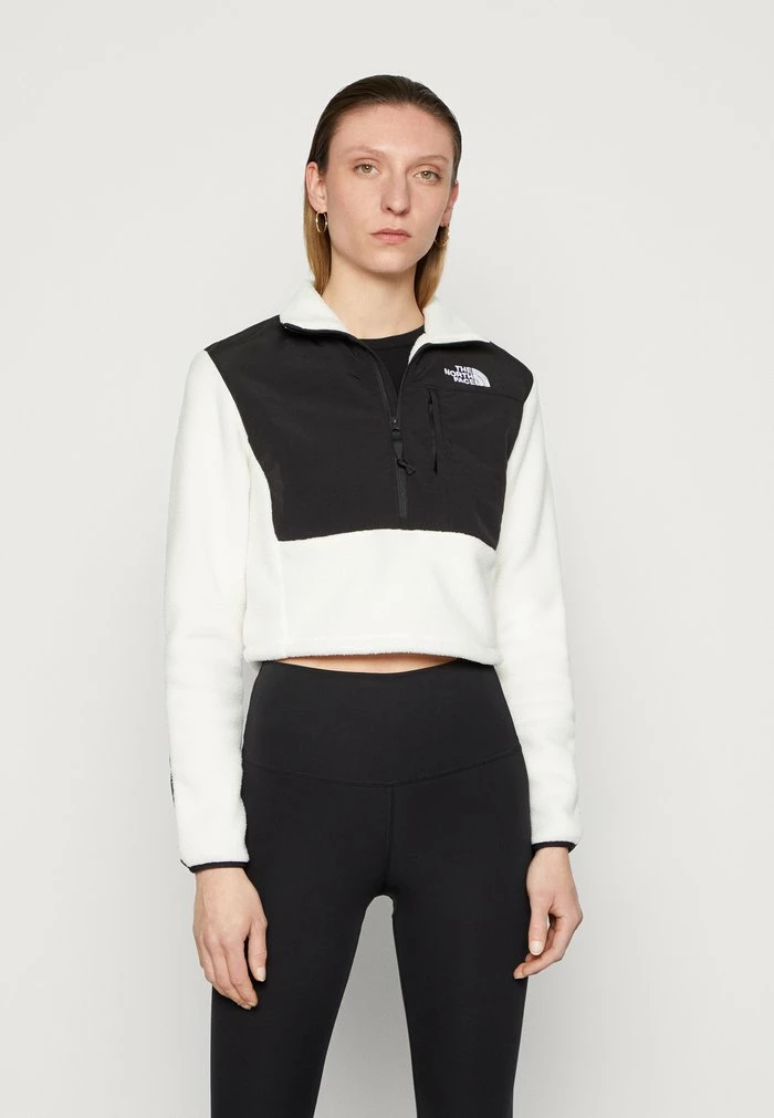 The North Face CROP DENALI - Summer Jacket - Gardenia White