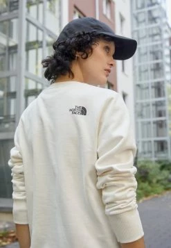 The North Face STANDARD CREW - Sweatshirt - Gardenia White