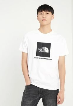 The North Face RAGLAN REDBOX TEE - Print T-shirt - White