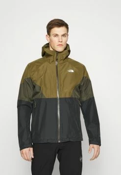The North Face LIGHTNING JACKET - Waterproof Jacket - Military Olive/asphalt Grey/new Taupe Green