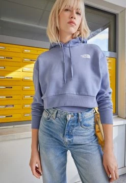 The North Face TREND CROP HOODIE - Hoodie - Folk Blue