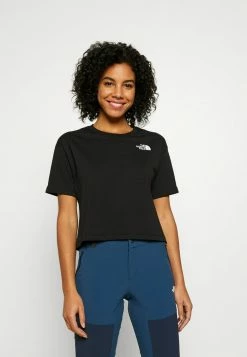 The North Face CROPPED SIMPLE DOME TEE - Basic T-shirt - Black