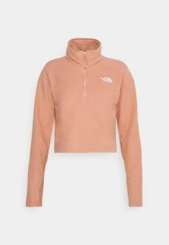 The North Face GLACIER CROPPED ZIP - Fleece Jumper - Rose Dawn