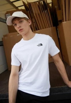 The North Face SKETCH BOX TEE - Print T-shirt - White/evening Sand Pink