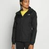 The North Face QUEST JACKET - Hardshell Jacket - Black/foil Grey