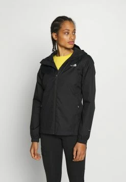 The North Face QUEST JACKET - Hardshell Jacket - Black/foil Grey