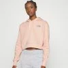 The North Face VERTICAL CROP HOODIE - Zip-up Sweatshirt - Evening Sand Pink