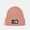 The North Face LOGO BOX CUFFED BEANIE - Beanie - Rose Dawn