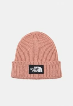 The North Face LOGO BOX CUFFED BEANIE - Beanie - Rose Dawn