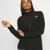 The North Face DIABLO MIDLAYER 1/4 ZIP - Fleece Jumper - Black
