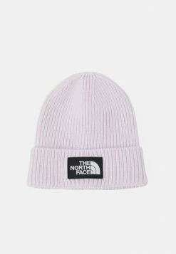 The North Face LOGO BOX CUFFED BEANIE - Beanie - Lavender Fog