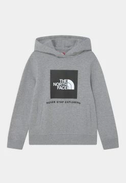 The North Face BOX HOODIE - Sweatshirt - Light Grey Heather