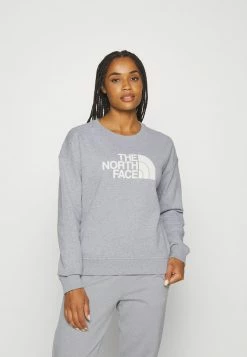 The North Face DREW PEAK CREW SPICED CORAL - Sweatshirt - Gris