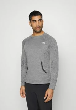 The North Face LIGHT PULLOVER - Zip-up Sweatshirt - Vanadis Grey White Heather
