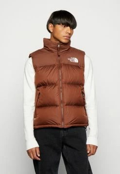 The North Face 1996 RETRO NUPTSE VEST UNISEX - Waistcoat - Dark Oak