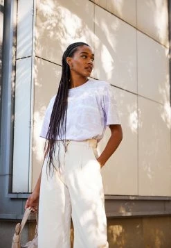 The North Face SIMPLE DOME - Print T-shirt - Lavender Fog/mountain Splatter