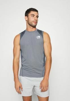 The North Face GLACIER GRAPHIC TANK - Top - Vanadis Grey Light Heather