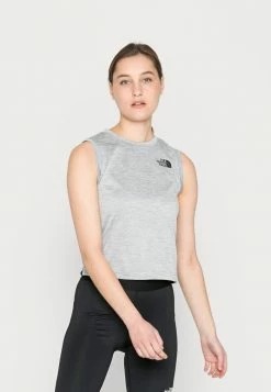 The North Face Top - Light Grey/black