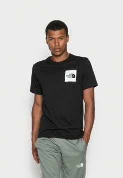 The North Face FINE TEE - Print T-shirt - Black